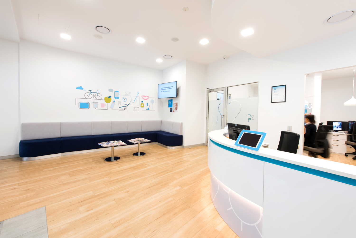 Bupa Dental Adelaide Street Brisbane | McKibbin Design